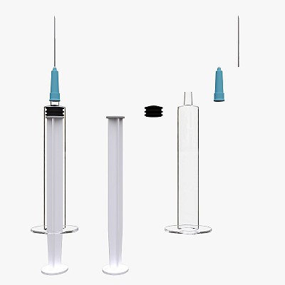 Empty syringe