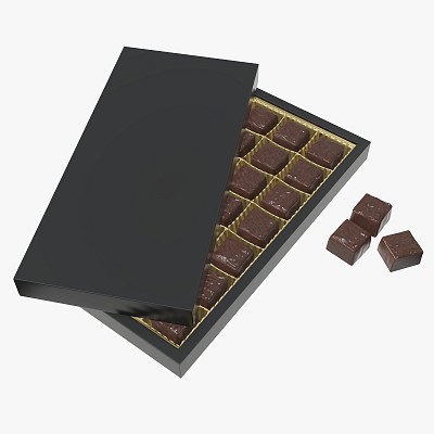 Blank sweets package mock