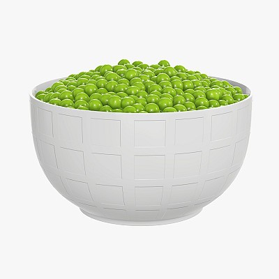 Peas in bowl