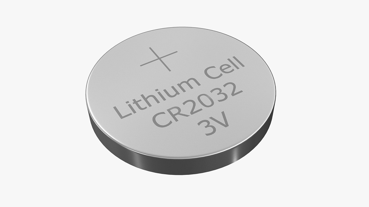 CR2032 lithium button battery 3V package