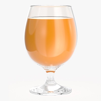 Pokal glass orange juice