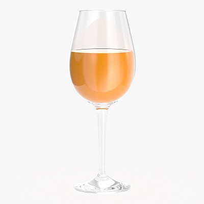Wine glass with juice