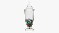 Jar with jelly beans 04