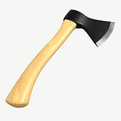 Carpenter axe with handle