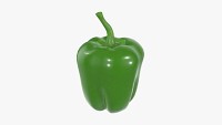 Pepper bell green