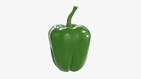 Pepper bell green