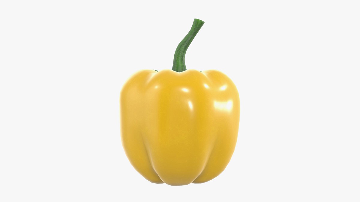 Pepper bell yellow