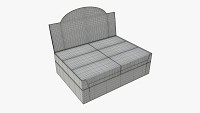 Package blank white with waffle wraps mock up 02