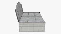 Package blank white with waffle wraps mock up 02