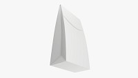 Blank White Paper Bag Package Mock Up