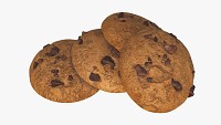 Cookies with chocolate pieces