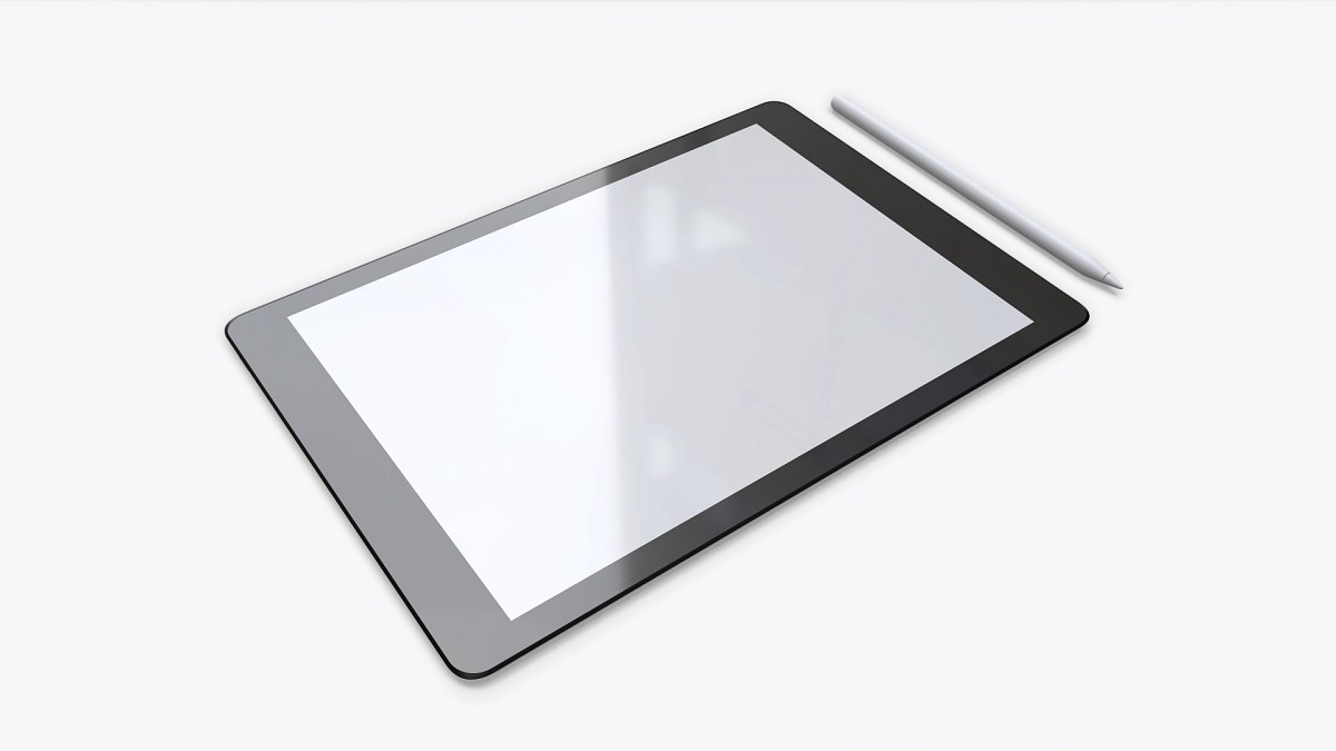 Digital tablet mock up