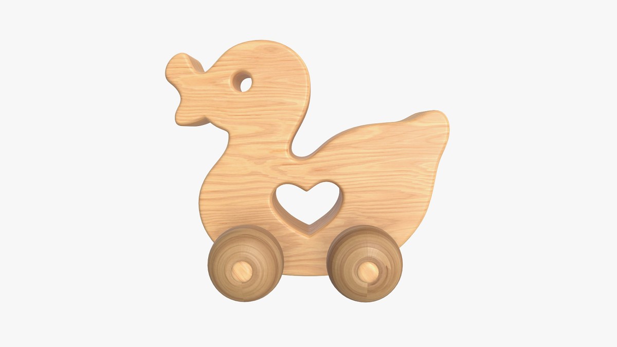 Duck wooden