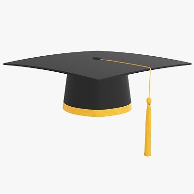 Graduation cap and tassel