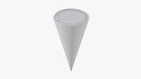 Ice cream cone package for mockup