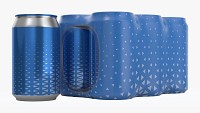 Packaging for standard six 330ml beverage soda beer cans