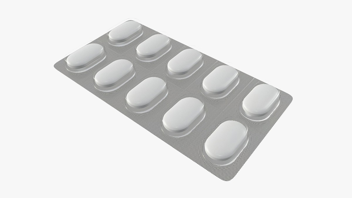 Pills in blister pack 05