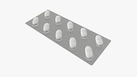 Pills in blister pack 06