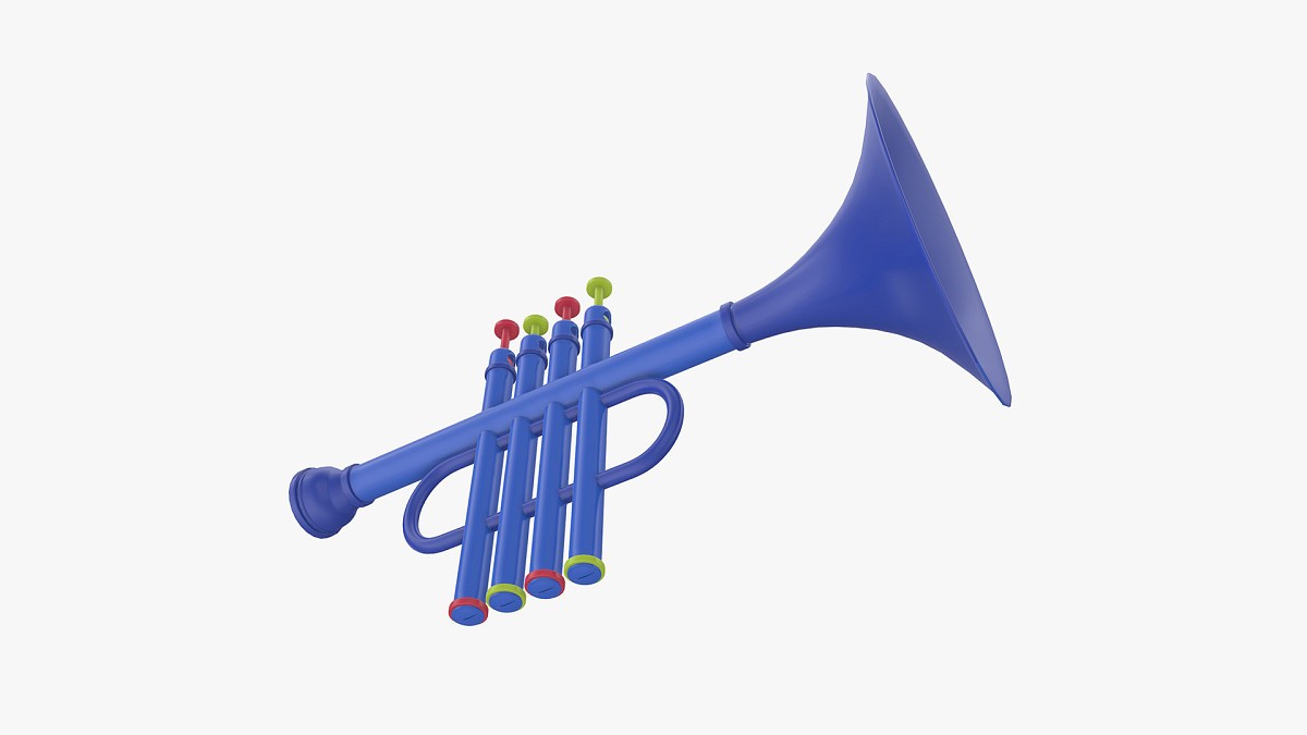 Plastic trumpet