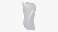 Blank Pouch Bag With Corner Spout Lid Mock Up 05