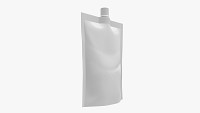 Blank Pouch Bag With Top Spout Lid Mock Up 02