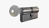 Euro Profile Cylinder Barrel Lock with key