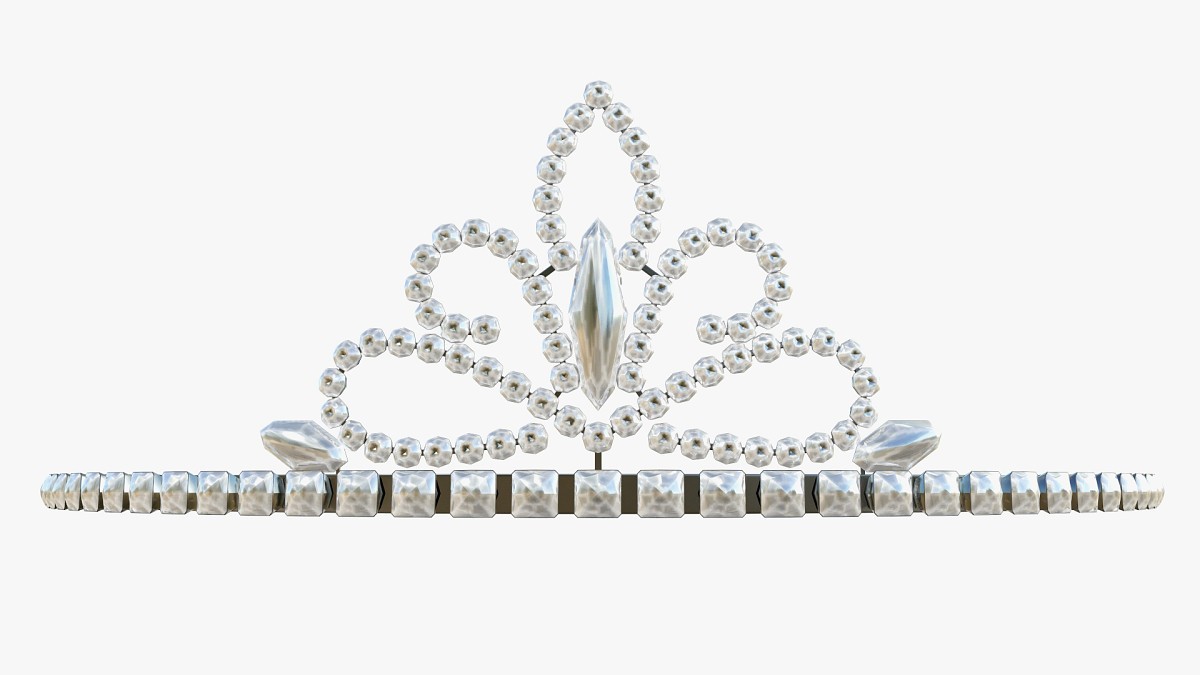Queen crown with crystals