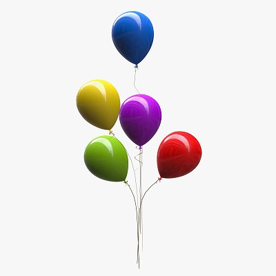 Round balloons 04