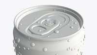 Slim beverage can water drops 150 ml 5 oz
