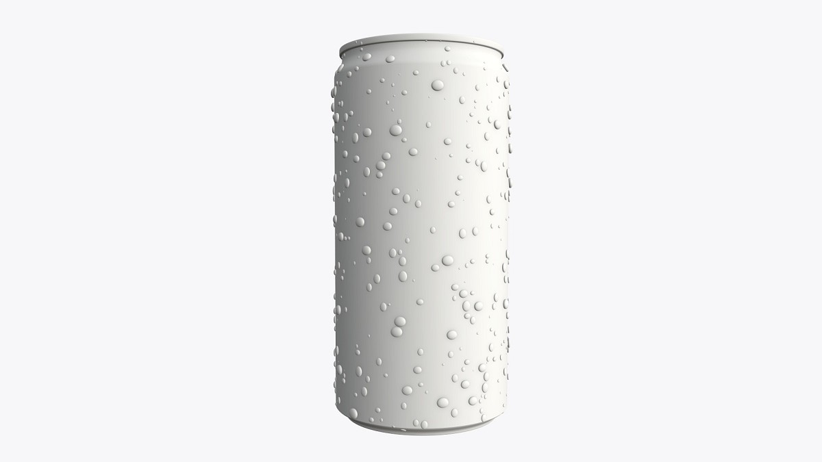 Slim beverage can water drops 200 ml 6.76 oz