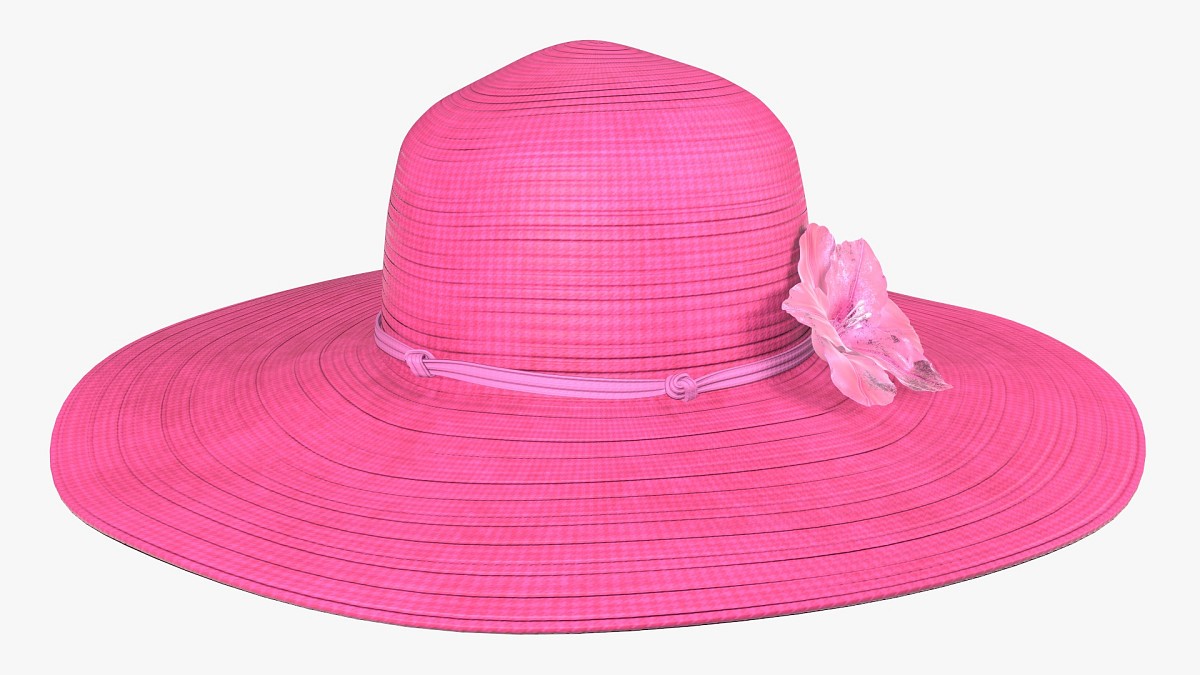Floppy summer female woman hat 01