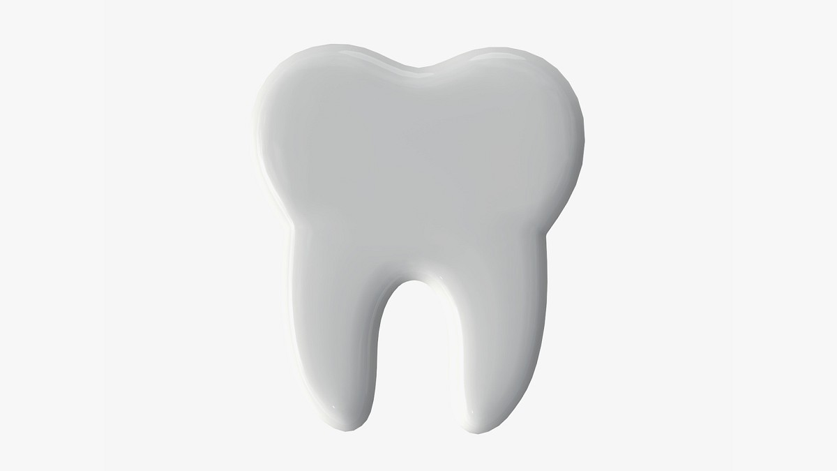 Tooth sticker