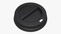 Plastic coffee lid