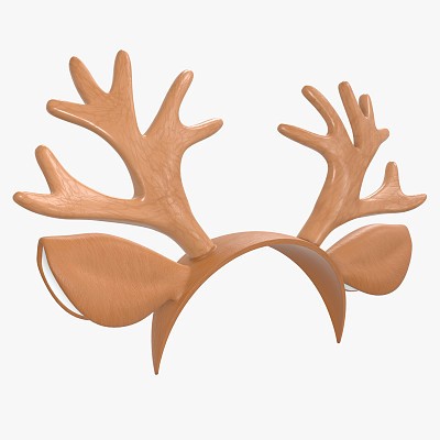 Headband deer horns 01