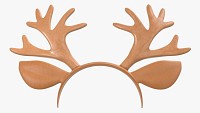 Headband deer ears horns 01
