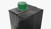 Juice cardboard box packaging with cap 1000ml
