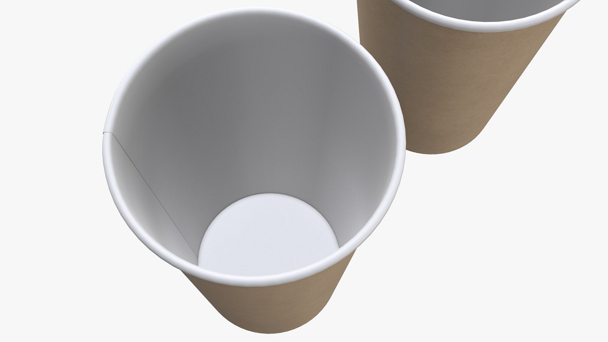 Recycled large paper coffee cup plastic lid and holder