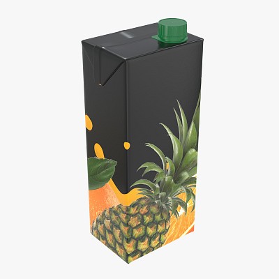 Juice box with cap 1500ml