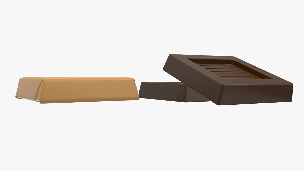 Chocolate small with packaging