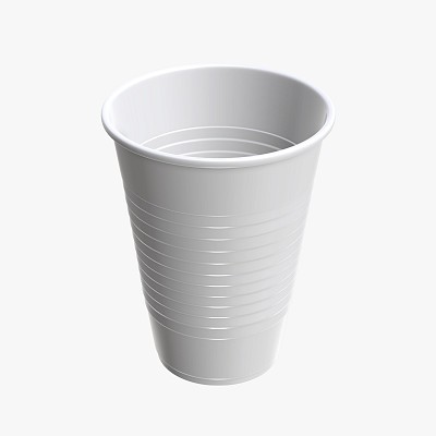 Plastic cup tableware