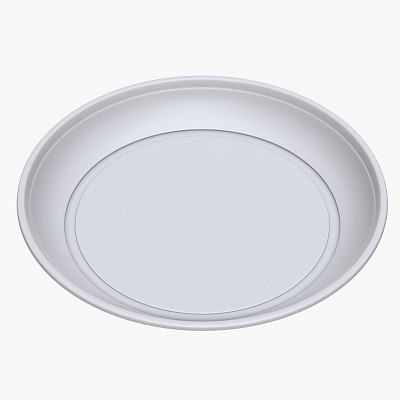 Plastic plate tableware