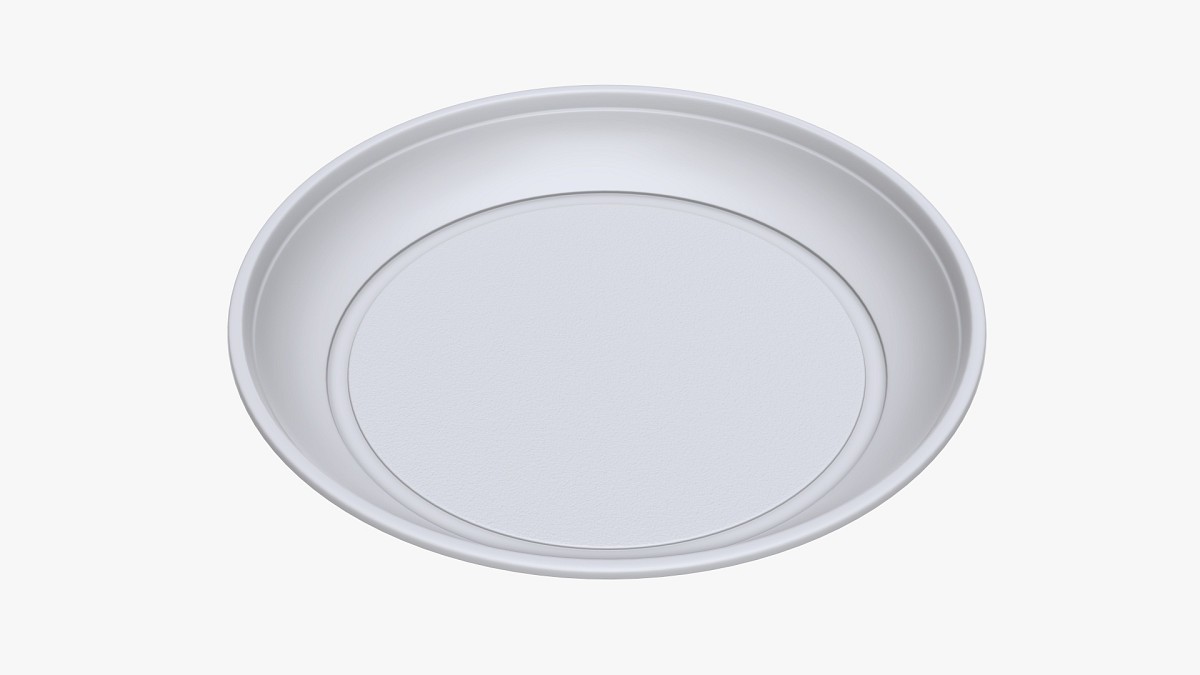 Plastic plate tableware