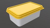 Margarin rectangular package 01