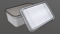 Margarin rectangular package 02