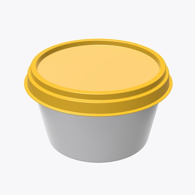 Margarin round package