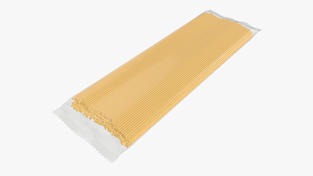 Pasta spaghetti package transparent