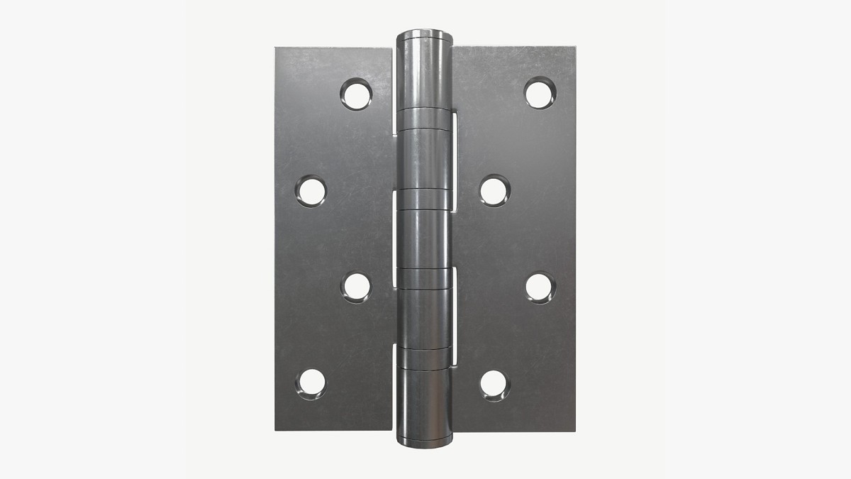Standard door universal bearing stainless steel hinge