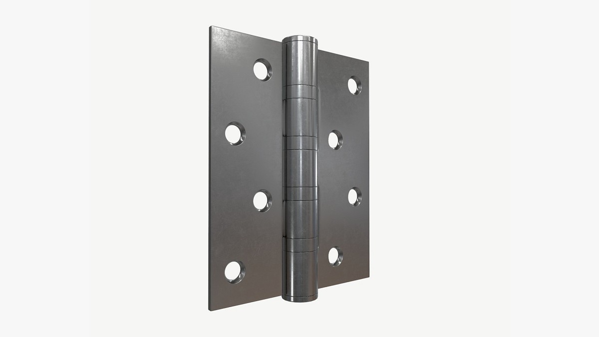 Standard door universal bearing stainless steel hinge