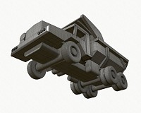 Truck wooden 3