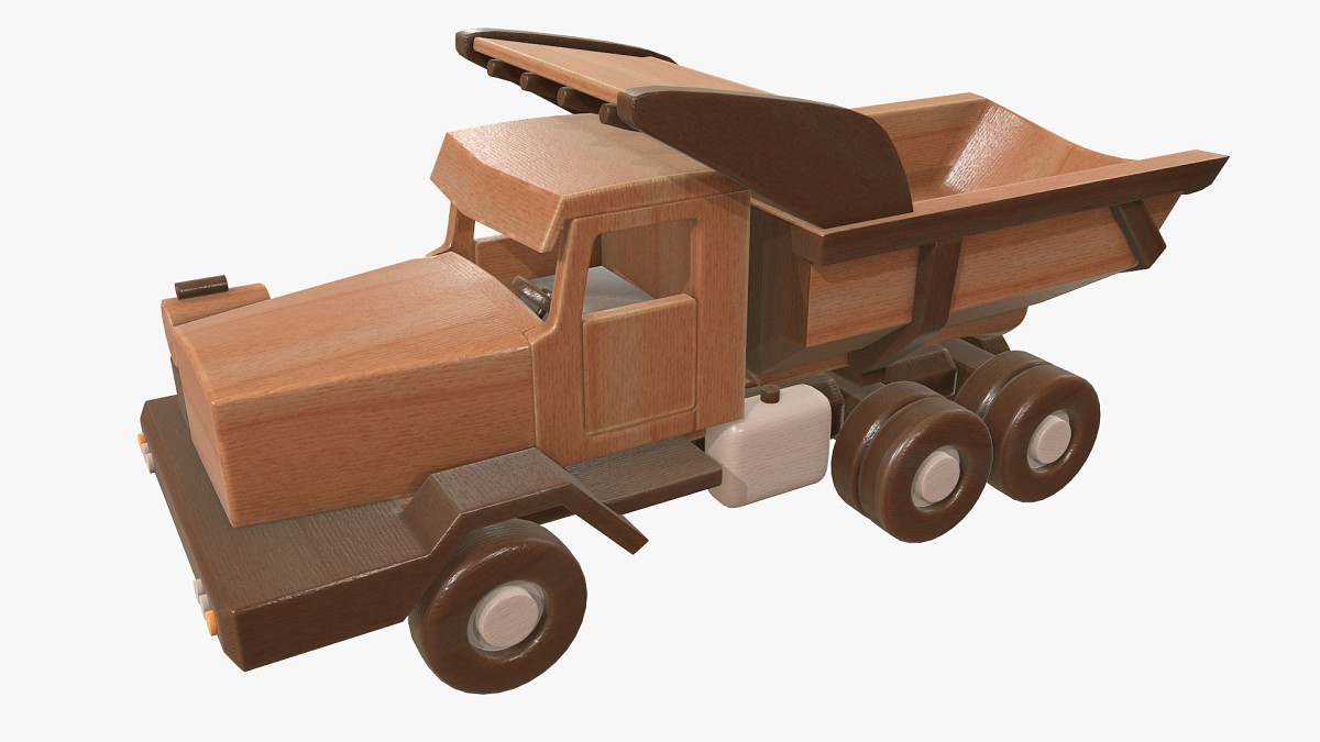 Truck wooden 3